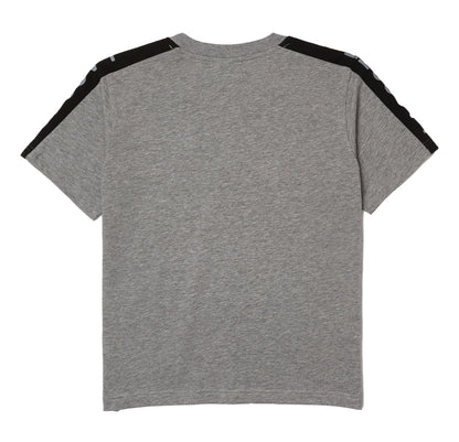 Lacoste Crew Neck Shoulder Logo T-Shirt