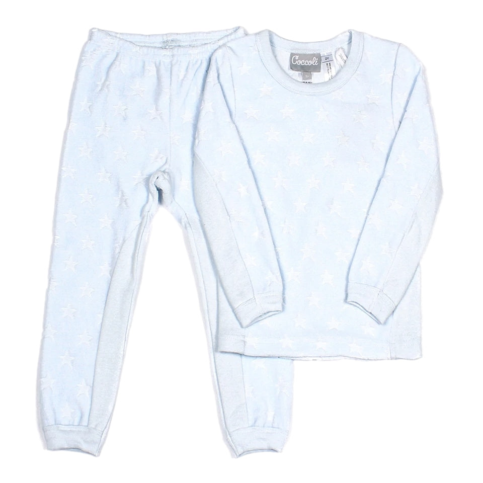 Coccoli Toddler Velour Star 2PC Pajama