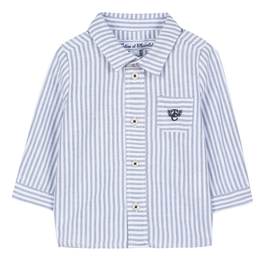 Tartine Chemise9 Striped Button Down Shirt