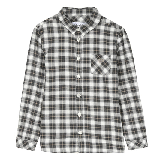 Tartine et Chocolat Boy's Check Dress Shirt