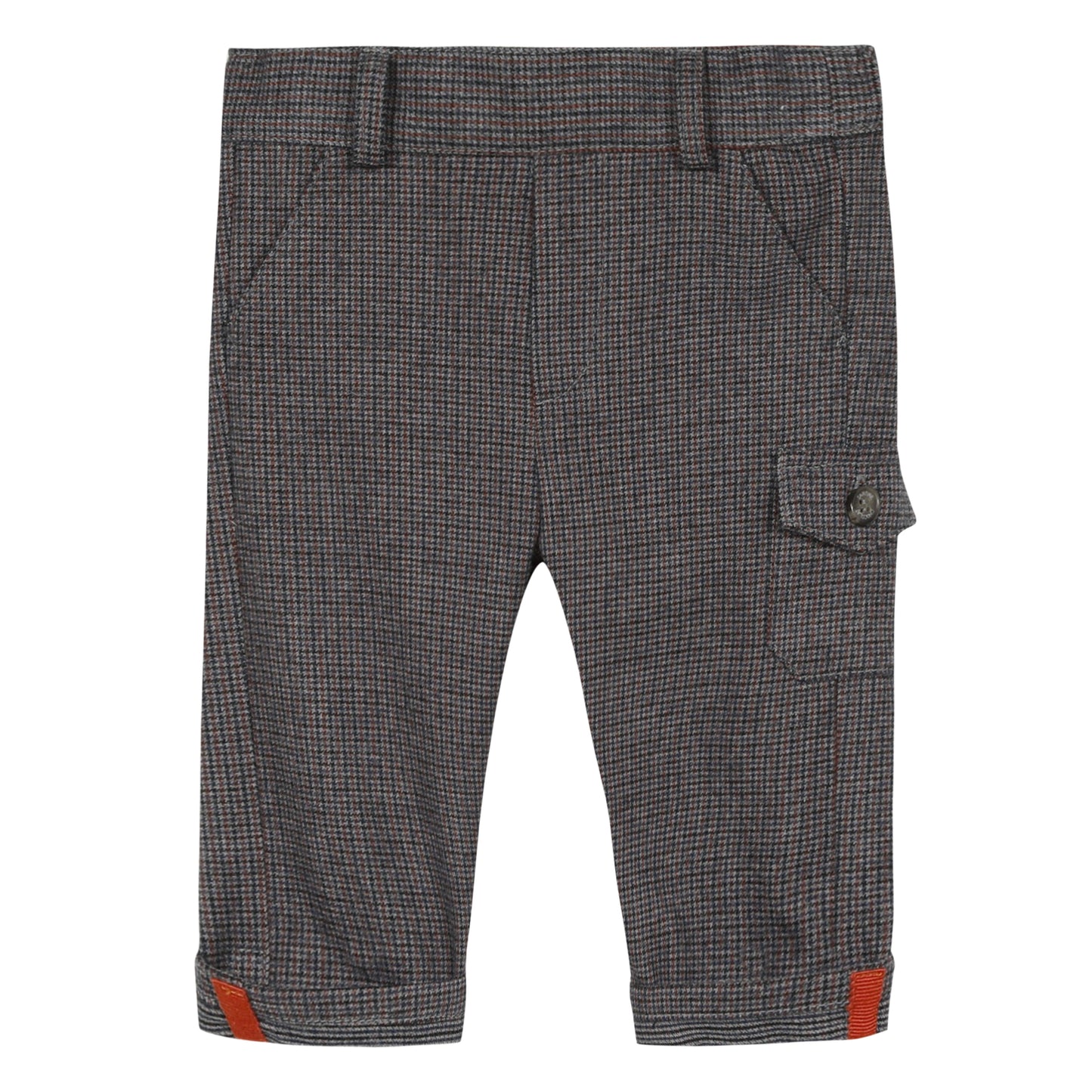Tartine et Chocolat Boys Check Flannel Suit Pants