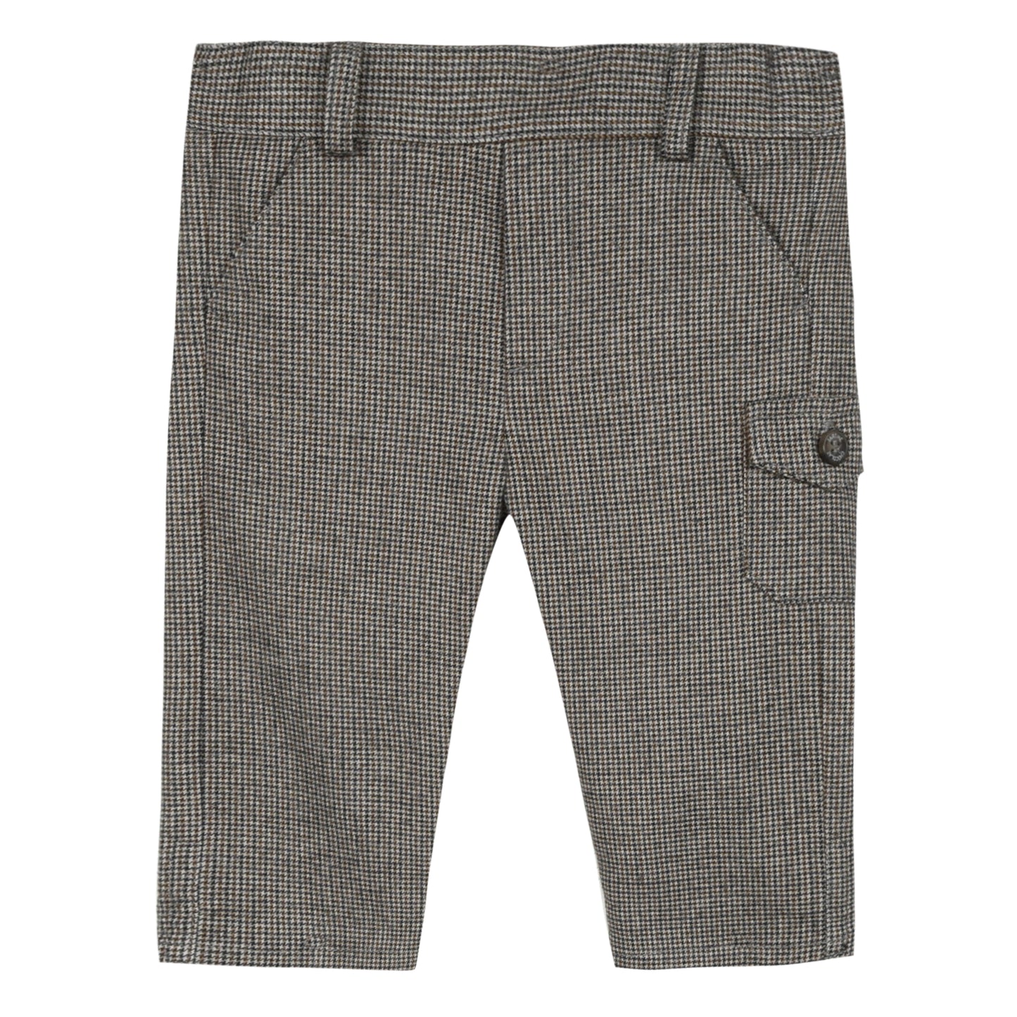 Tartine et Chocolat Boys Check Flannel Suit Pants