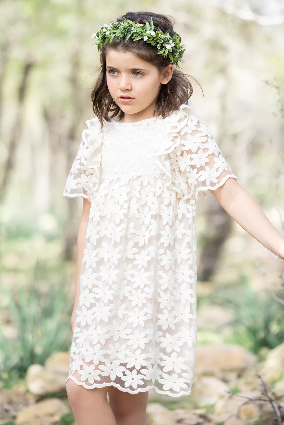 Tartine Daisies Ruffle Dress