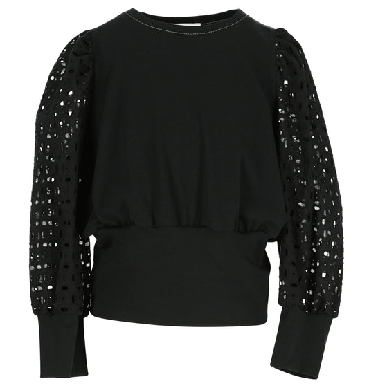 Miss L.Ray Mia Broderie Anglaise Top