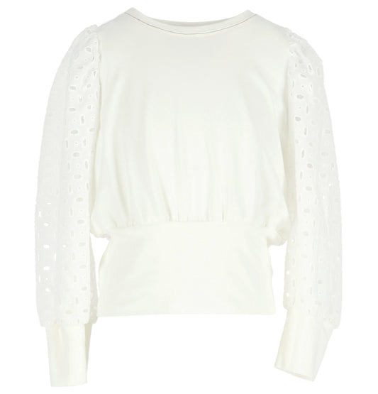 Miss L.Ray Mia Broderie Anglaise Top