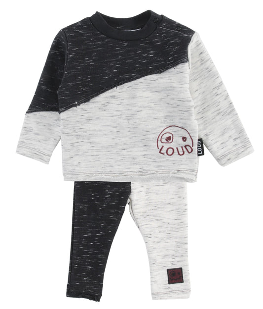 Loud Apparel Baby Heart-Mother Outfit Set