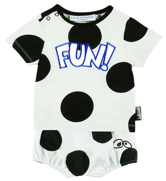 Loud Apparel Baby Sweet & Smile Set