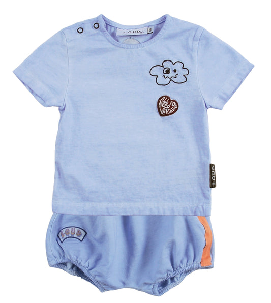 Loud Apparel Shine Scarlet Outfit Set