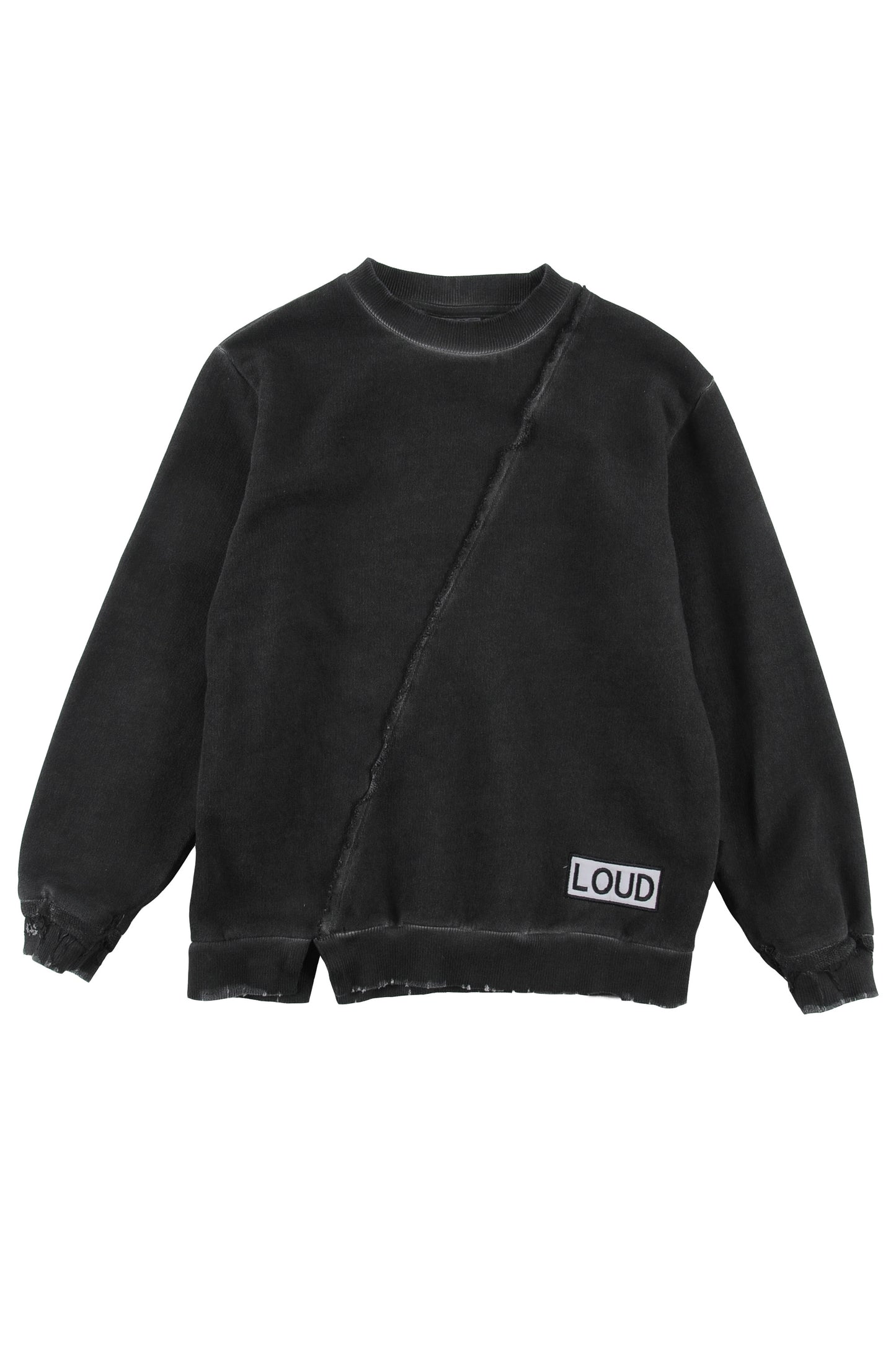 Loud Apparel British Asymmetric Sweater