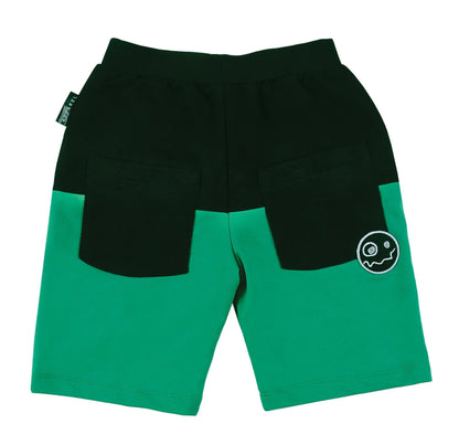 Loud Apparel Sugar Color Block Shorts