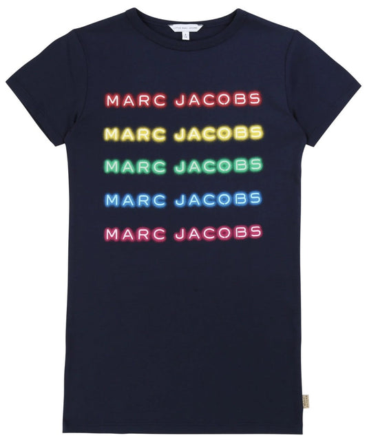 Little Marc Jacobs Logo Graphic Dress