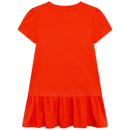 The Marc Jacobs Girls Short Sleeve Snapshot Dress