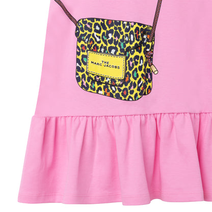 The Marc Jacobs Girls Short Sleeve Snapshot Dress