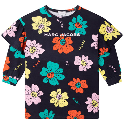 The Marc Jacobs Navy Floral Print Dress