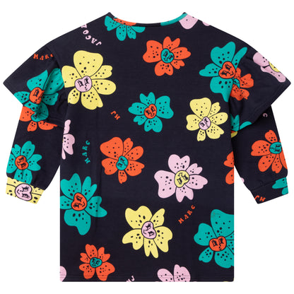 The Marc Jacobs Navy Floral Print Dress