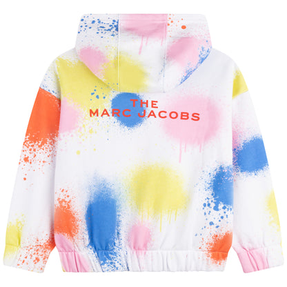 The Marc Jacobs Splash Paint Zip Sweatshirt