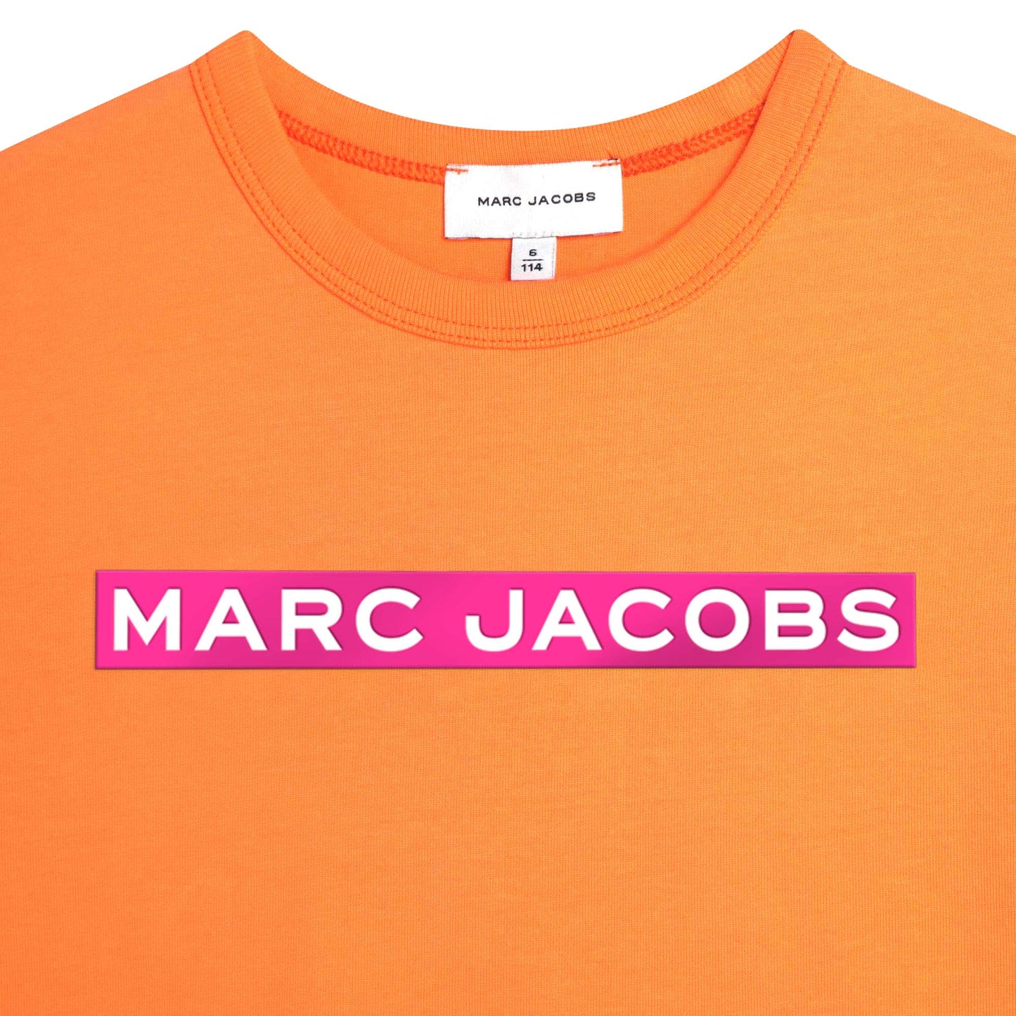 Little Marc Jacobs Short Sleeved Tee Shirt w/ Front Logo Graphic