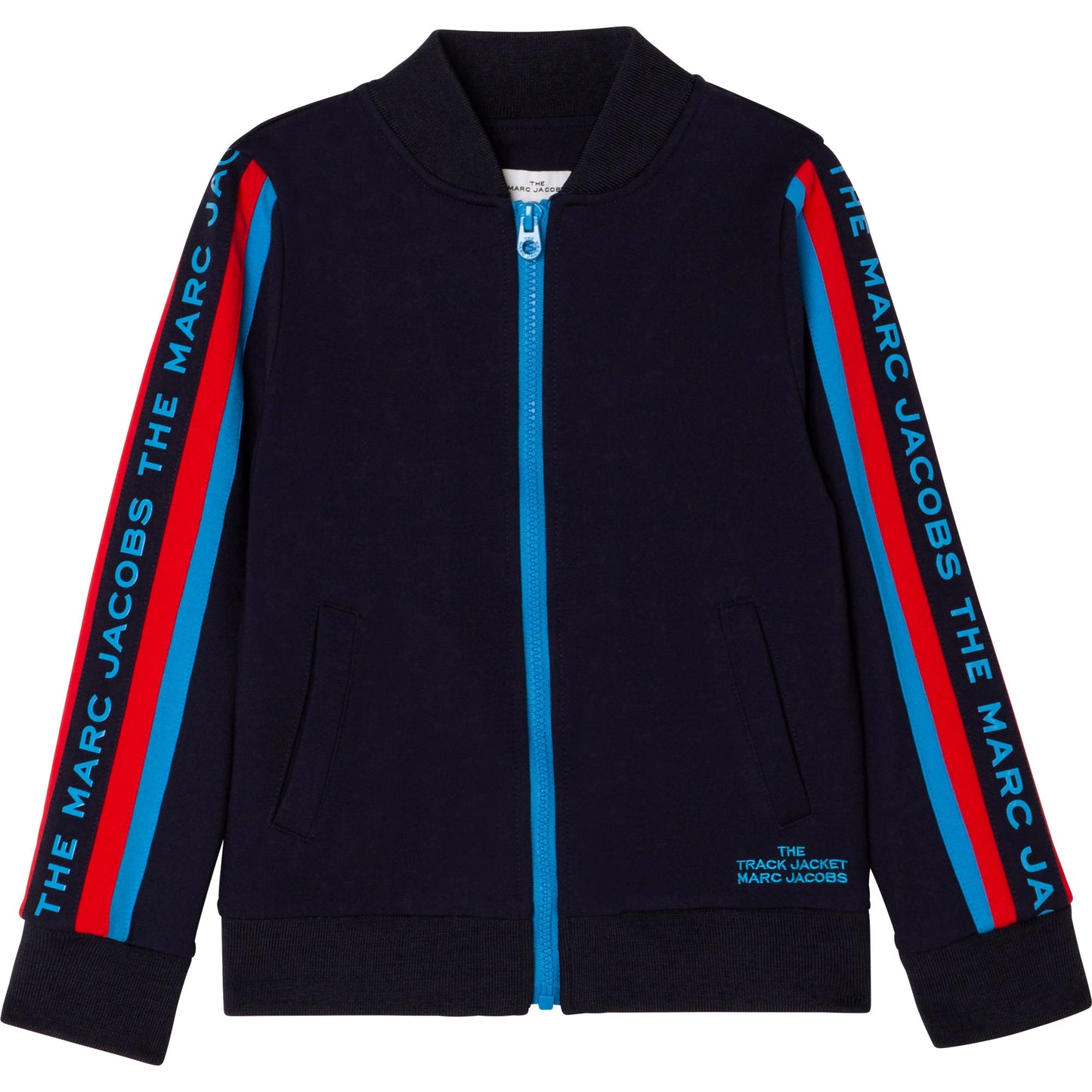 The Marc Jacobs Braided Sleeve Zipper Sweater