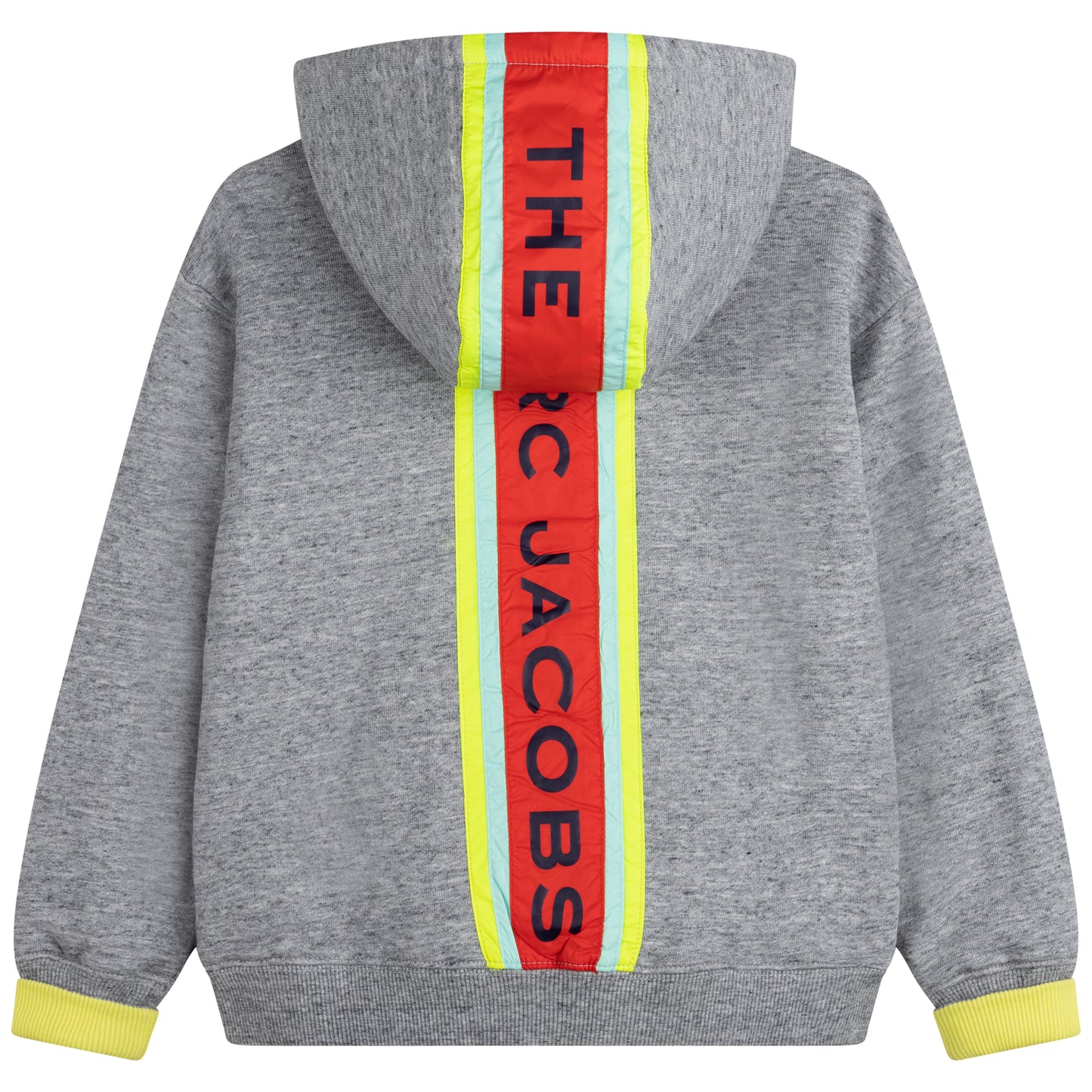 The Marc Jacobs Logo Tape Zip Up Sweatshirt