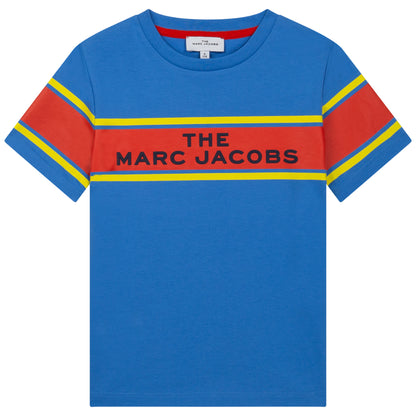 The Marc Jacobs Boys Stripe Logo T-Shirt