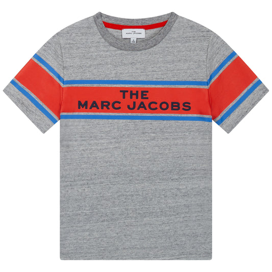 The Marc Jacobs Boys Stripe Logo T-Shirt