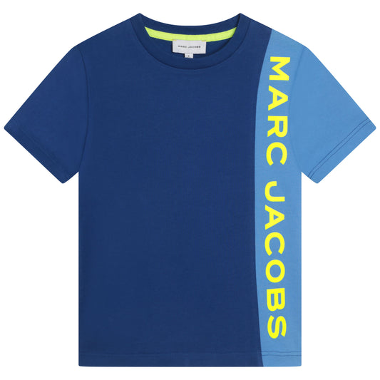 Little Marc Jacobs Short Sleeved Color Block Tee Shirt