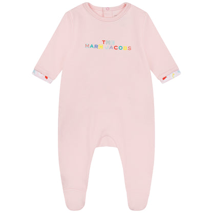 The Marc Jacobs Baby Girl Footie & Bib Set
