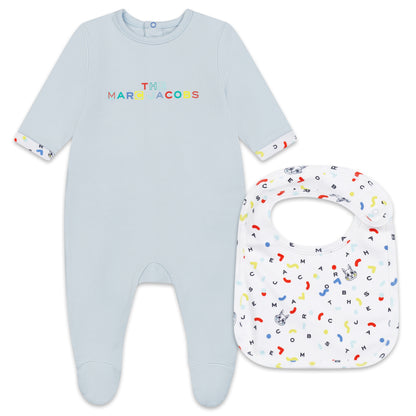 The Marc Jacobs Baby Boy Footie & Bib Set