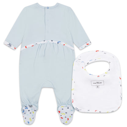 The Marc Jacobs Baby Boy Footie & Bib Set