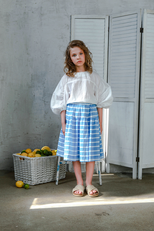 Unlabel Basil3 Striped Skirt