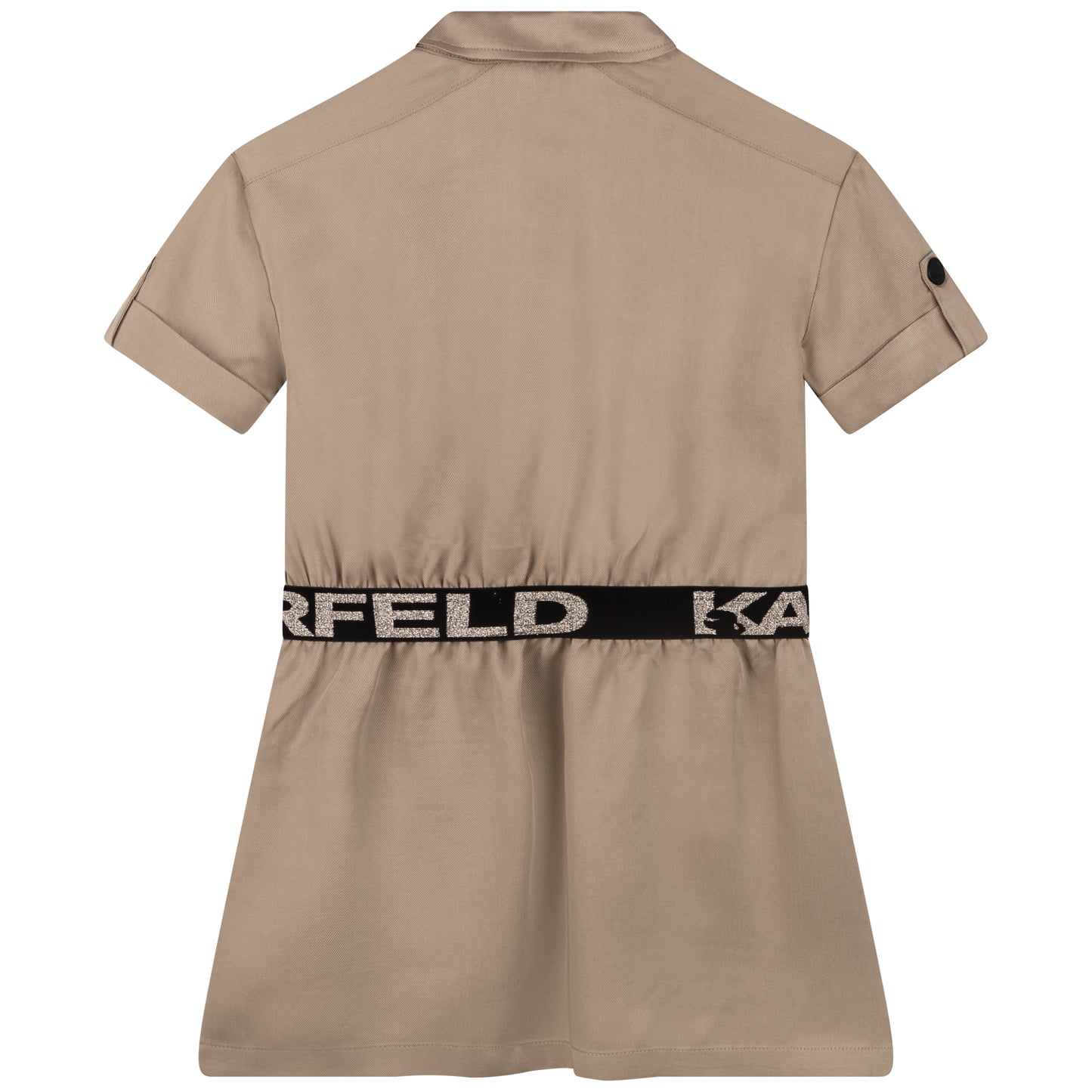 Karl Lagerfeld Safari Oversized Pockets Dress