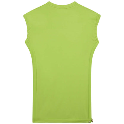 Karl Lagerfeld SS Dress w/ Tone on Tone Mesh Sides