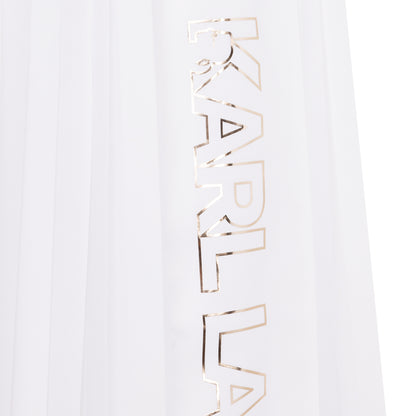 Karl Lagerfeld Midi Pleated Skirt