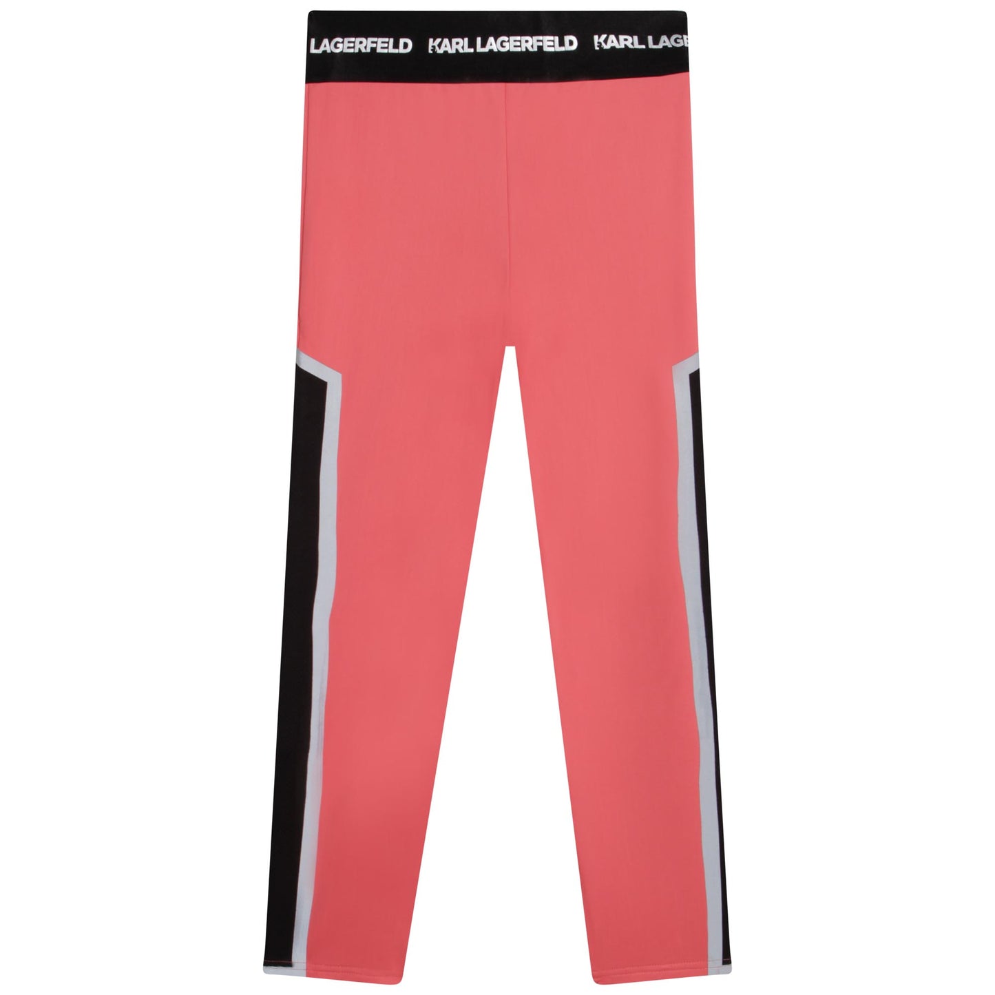 Karl Lagerfeld Girls Cropped Sports Top & Legging Outfit Set