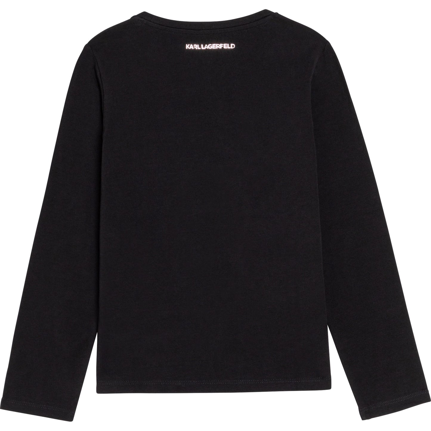 Karl Lagerfeld Art Deco Logo Print T-Shirt