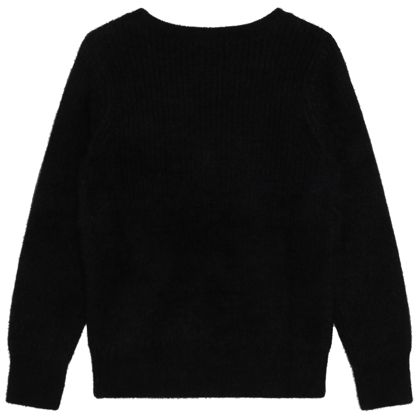 Karl Lagerfeld Sequin Logo Knit Sweater