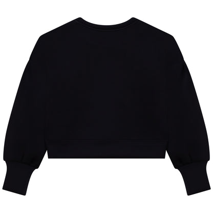 Karl Lagerfeld Neoprene Sweatshirt w Removable Zip Pocket