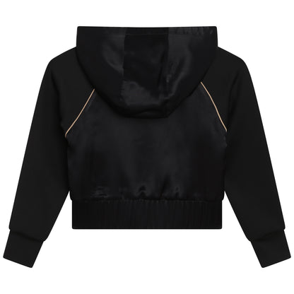 Karl Lagerfeld Girls Reversible Zip Hoodie