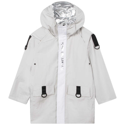 Karl Lagerfeld Girls Reversible Hooded Trench Coat