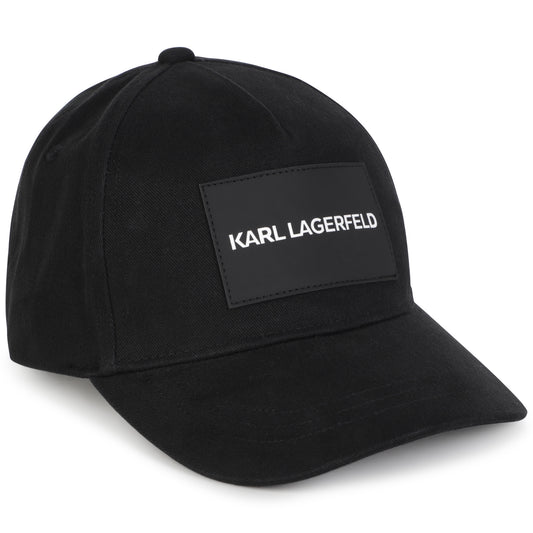 Karl Lagerfeld Baseball Cap w/ Front Logo Patch