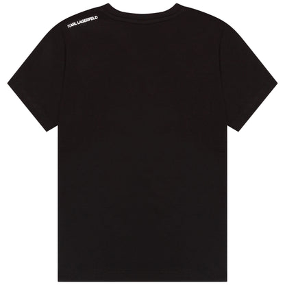 Karl Lagerfeld Boys Abstract Logo T-Shirt