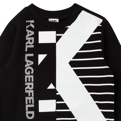 Karl Lagerfeld Boys Large Logo Sweater