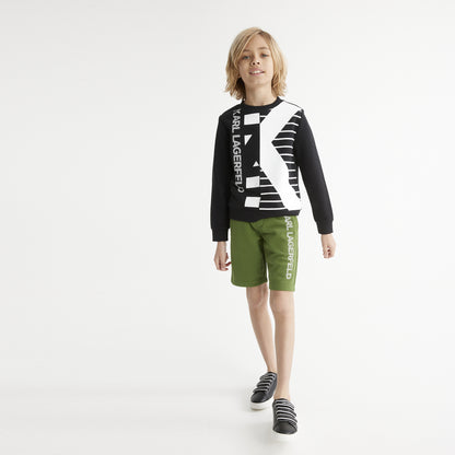 Karl Lagerfeld Boys Large Logo Sweater