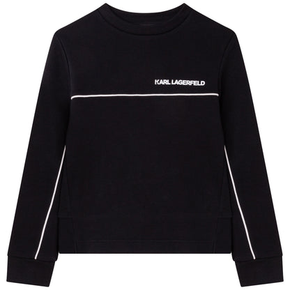 Karl Lagerfeld Boys Sweatshirt w/ Contrast Piping
