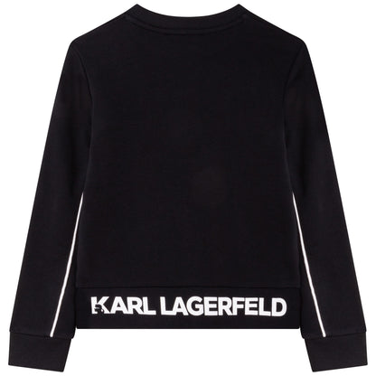 Karl Lagerfeld Boys Sweatshirt w/ Contrast Piping