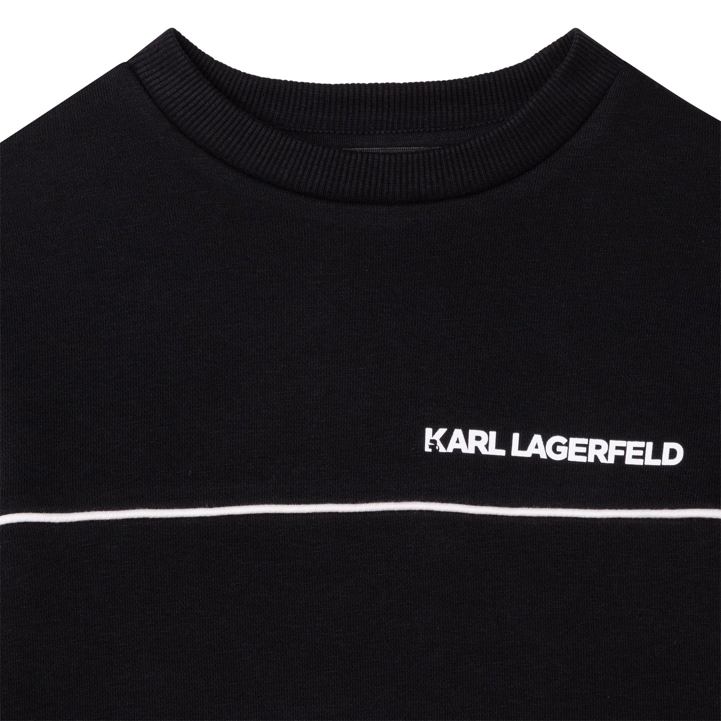 Karl Lagerfeld Boys Sweatshirt w/ Contrast Piping