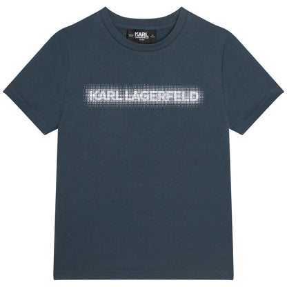 Karl Lagerfeld Boys SS Tee Shirt w/ Front Logo