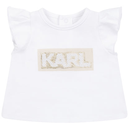 Karl Lagerfeld Baby Girl Flutter Outfit Set