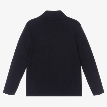 Il Gufo Boys Double Breasted Knitted Jacket
