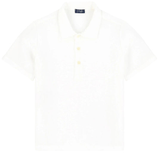 Il Gufo Linen Polo Shirt